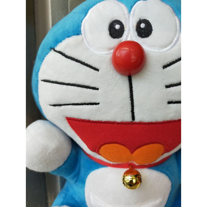Gấu bông Doreamon xanh căn bản size 30cm, mới 99%🥰🥰🥰