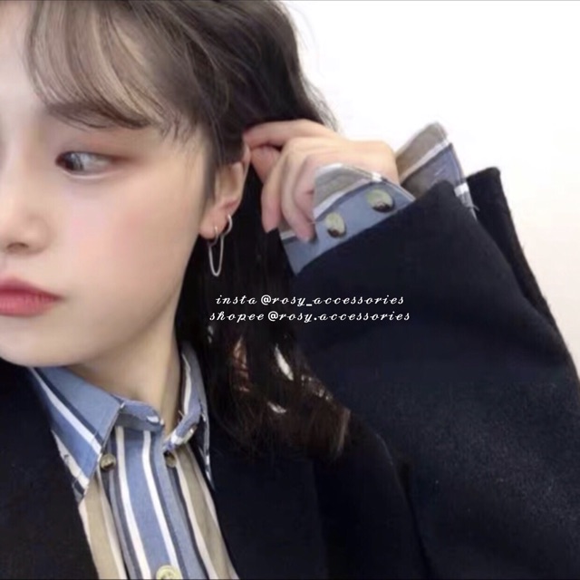 ROSY - KHUYÊN TAI VÀNH XÍCH 2 LỖ