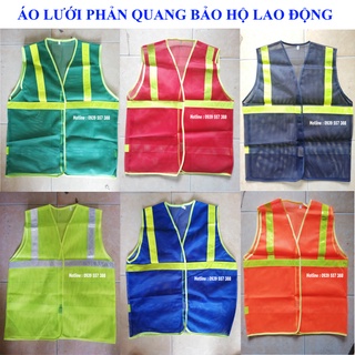 Áo lưới phản quang bảo hộ lao động , áo phản quang , áo khoác phản quang
