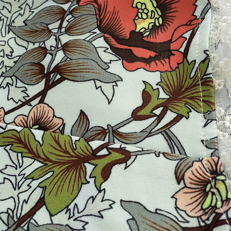 Ivy Áo Thun Nịt Bụng Không Tay In Hoa Thanh Lịch Trang Trí Cho Nữ