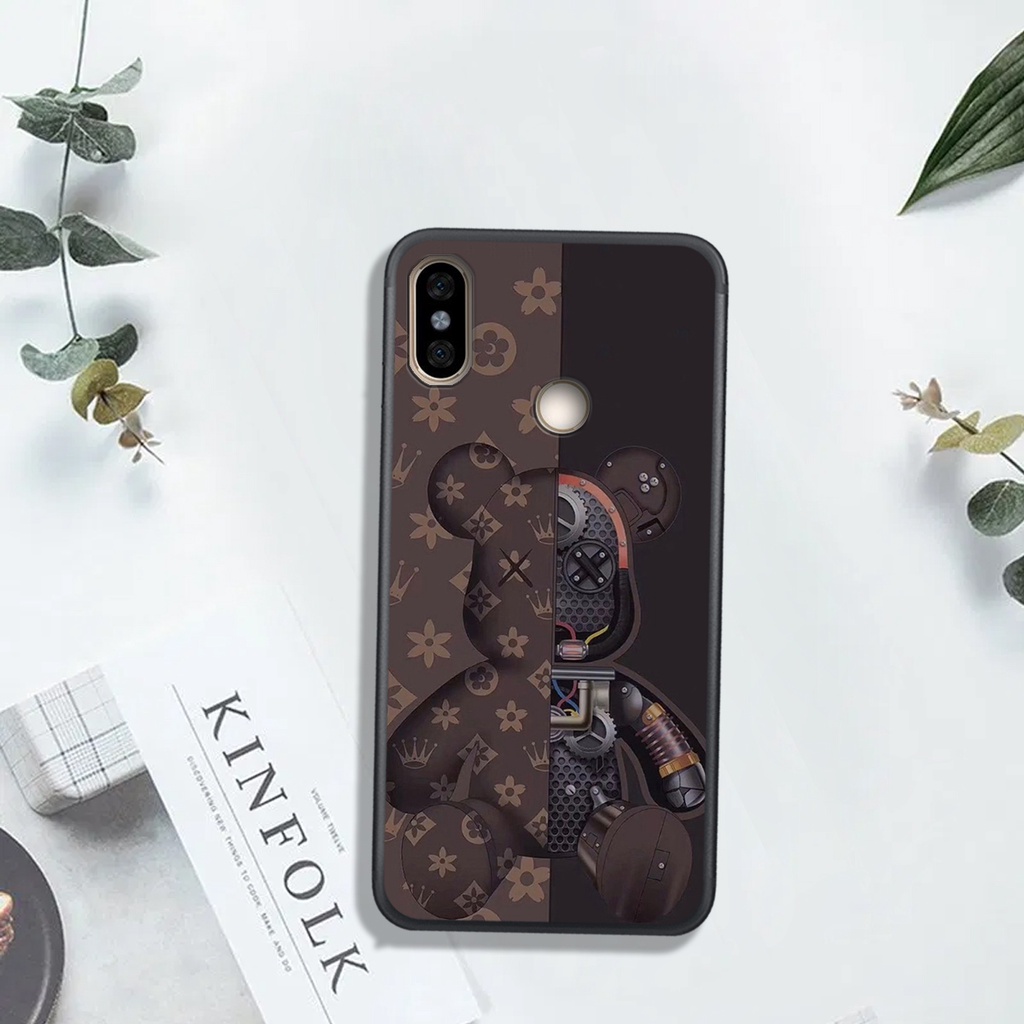 [HOT]ỐP HUAWEI Y9 2019 - Y7 Pro 2019  , In Hình Gấu Robot họa tiết L-V màu sắc cực đẹp.