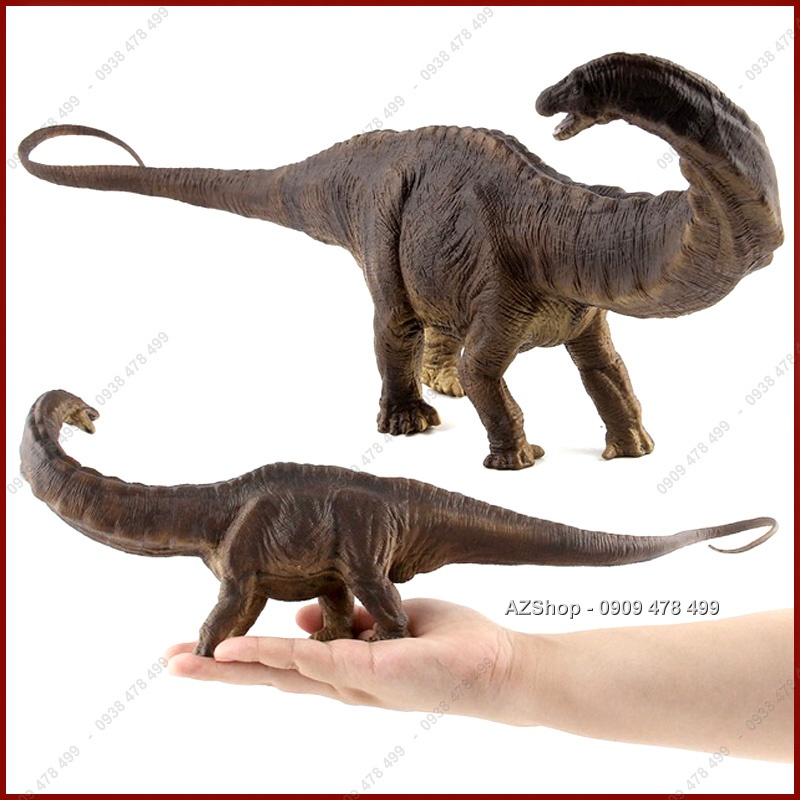 Mô Hình Khủng Long Cổ Dài Apatosaurus - Dài 44cm - Nâu - 7745