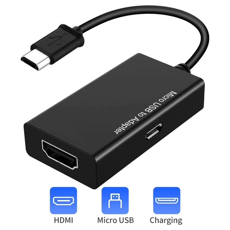 Hình ảnh Cáp Chuyển Đổi Micro USB Sang HDMI / Micro USB Sang HDMI 1080P Cho Máy Tính / Điện Thoại Thông Minh / Các Thiết Bị Khác Micro USB #3