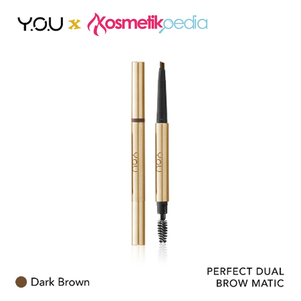 (Hàng Mới Về) Chì Kẻ Lông Mày Hai Đầu Trang Điểm Hoàn Hảo Matic