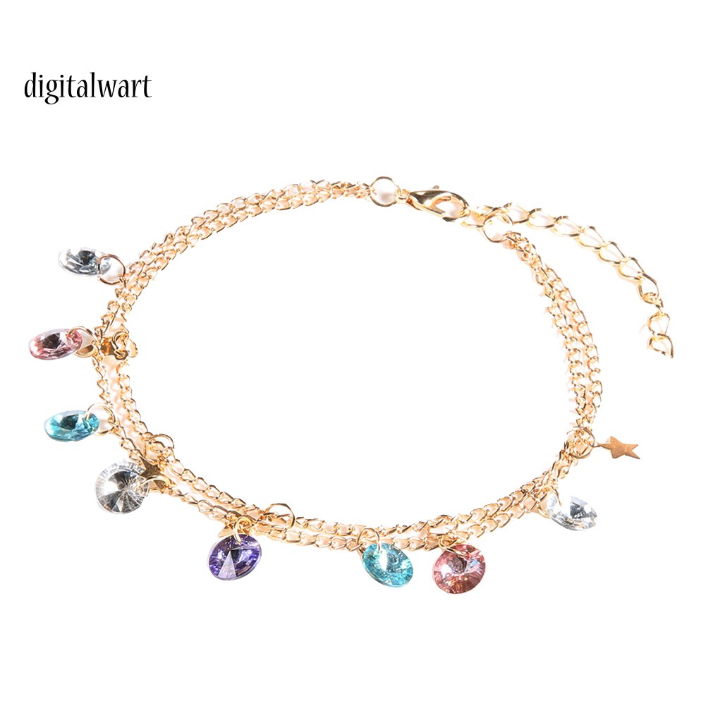 Lắc Chân Hình Ngôi Sao Đính Đá Thời Trang | BigBuy360 - bigbuy360.vn