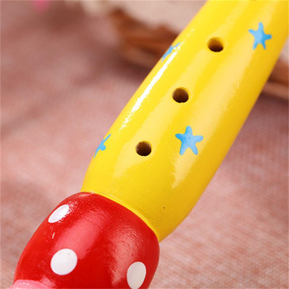 Kèn Trumpet 6 Lỗ Nhiều Màu Sắc Đồ Chơi Giáo Dục Cho Bé