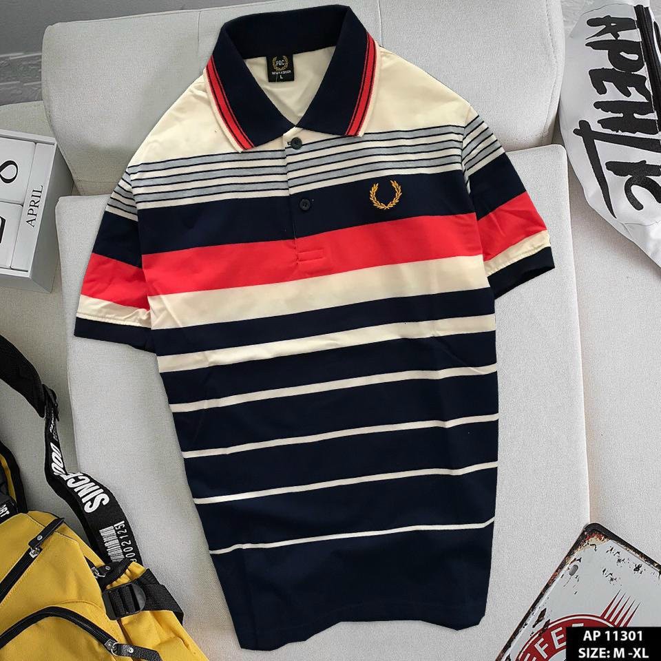 Áo Polo Nam Trung Niên ,cotton xuất xịn  cao cấp from chuẩn, thiết kế phong cách sang trọng JULIDO50