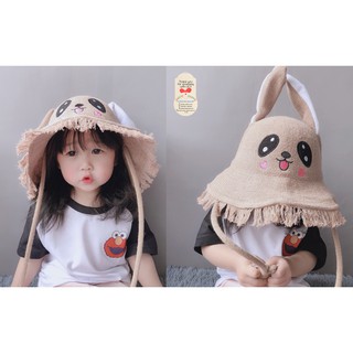 Mũ nón tai thỏ giật bóp hơi điều khiển 2 tai kiểu dáng dễ thương(hàng có sẵn)❣❣