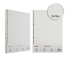 Ruột sổ còng Dot Grid B5 - 100 tờ; MS: 547 [Sổ da cao cấp]