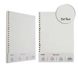 {COMBO 3/1] Ruột sổ còng Dot Grid B5 - 100 tờ; MS: 547 [Sổ da cao cấp]