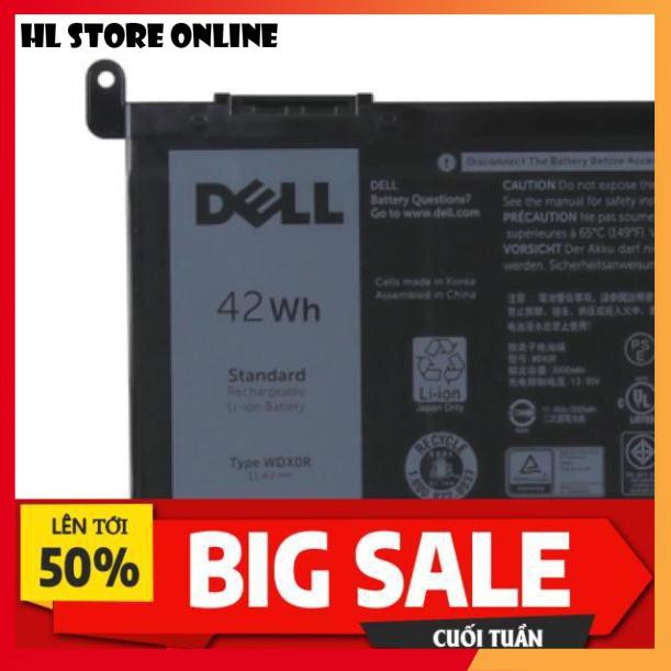 🎁 Pin laptop Dell Inspiron 15 5568 13 7368 WDX0R/ 51KD7 42Wh