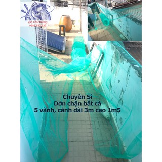 [Giá tốt]Hom 45cm-Dớn bắt cá, dớn chặn sông. Dớn bắt cá, tôm, lươn. 5 vành. Lồng bắt cá, lưới bắt cá. Đăng chặn sông.