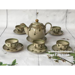 Ấm chén - gốm sứ bát tràng