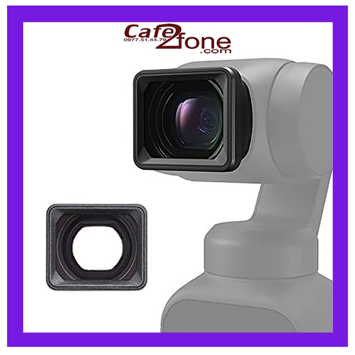 Ống kính góc rộng cho DJI Pocket 2 - DJI Pocket 2 wide angle Lens (Hàng tách combo, New) - Cafe2fone