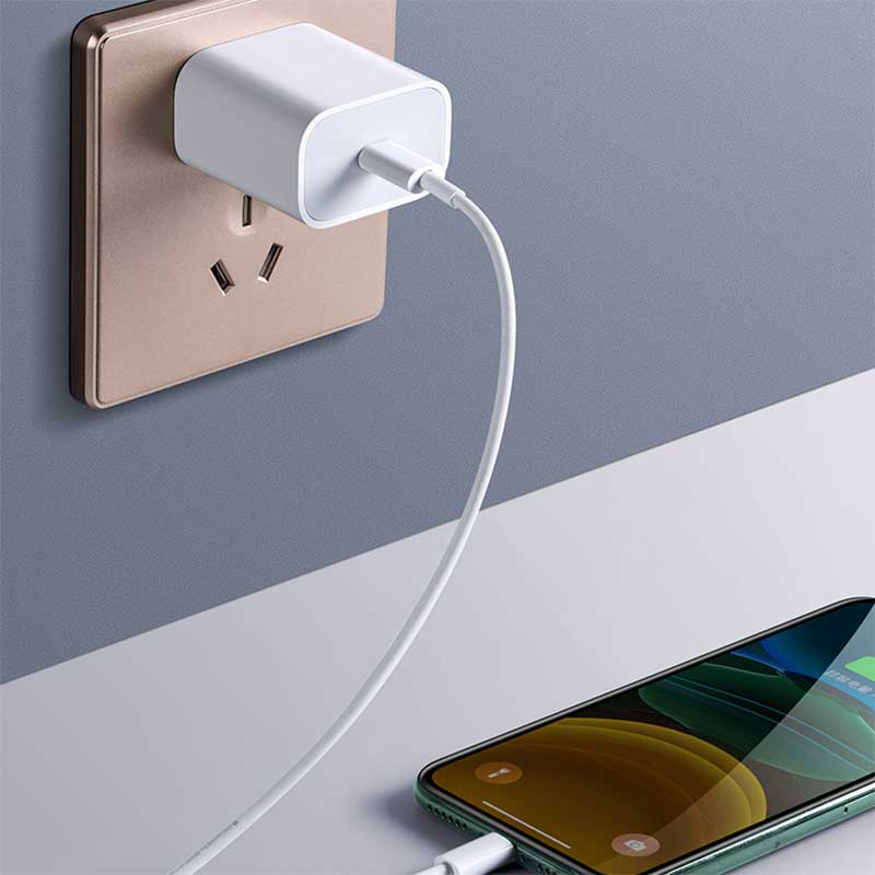 Củ Sạc Nhanh PD 20W Cho 8/X/11/11 Pro/12/12 Pro/13/13Pro/14/14 Pro/ Promax Bản Mỹ Chân Dẹt