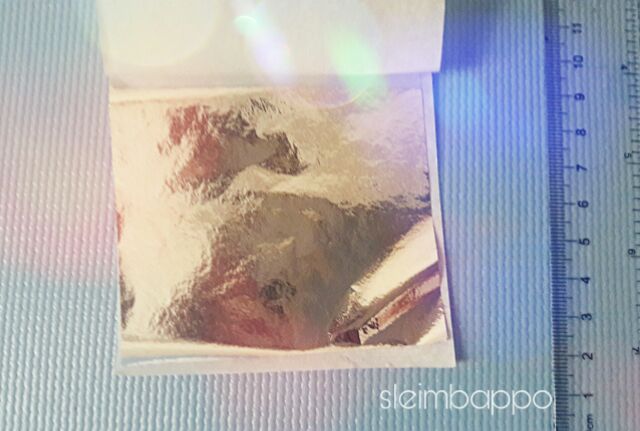 Lá vàng, lá bạc trang trí slime | BigBuy360 - bigbuy360.vn