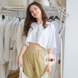 Áo Croptop Cổ Tim ENVY - A0470