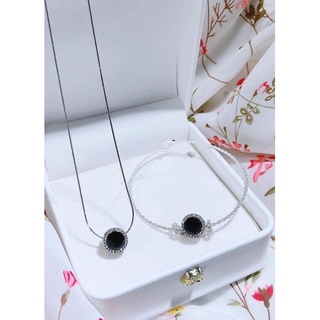 Dây chuyền charm bạc Pan và vòng bạc mix charm