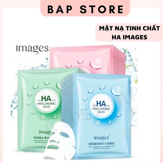 Mặt nạ giấy dưỡng trắng da mụn cấp ẩm thải độc HA Images dưỡng trắng da mụn cấp ẩm thải độc