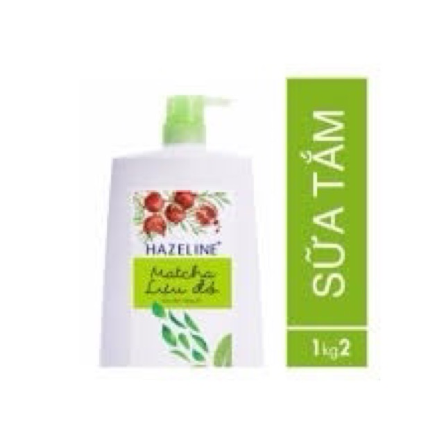 Sữa tăm Hazeline yến mạch dâu tằm 1,2 kg và matcha lựu đỏ 1.2kg | BigBuy360 - bigbuy360.vn