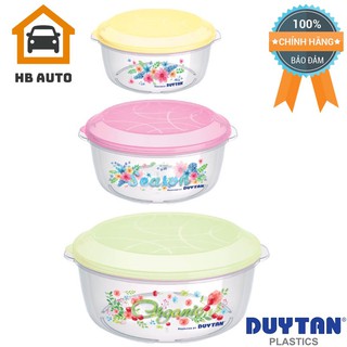 Bộ 3 thố tròn duy tân 01 800ml/1400ml/3000ml no.971/no.972/no.973