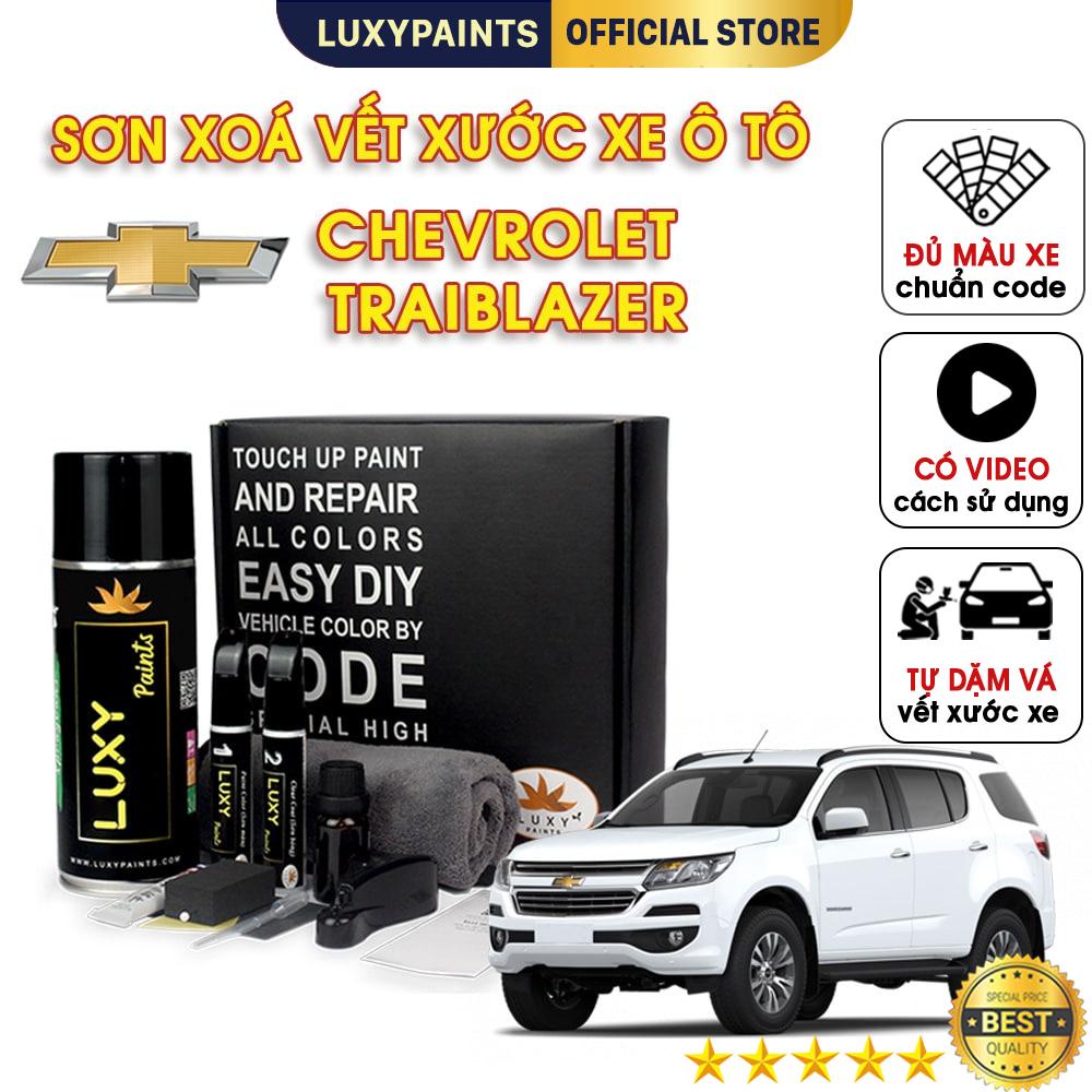 Sơn xóa vết xước xe ô tô Chevrolet Traiblazer LUXYPAINTS, màu chuẩn theo Code dễ sử dụng độ bền cao - LP01CHTR