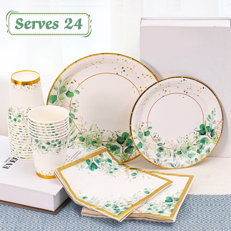 Bộ Phụ Kiện Trang Trí Tiệc Sinh Nhật Chủ Đề Rừng Xanh Hoạt Hình Dành Cho Bé Trai