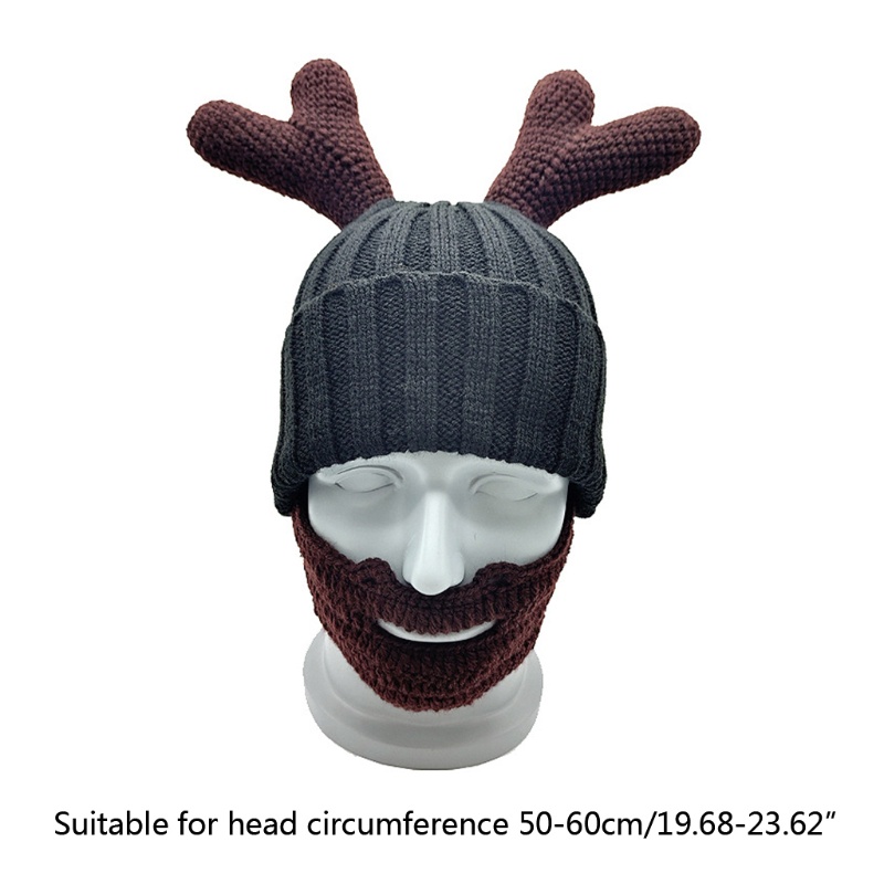 Mũ beanie Sừng Hươu Hóa Trang Halloween