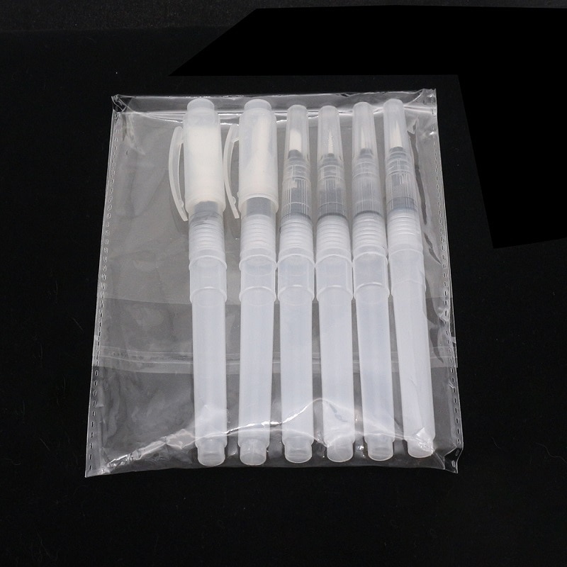 Set 6 Cọ Vẽ Màu Nước Mềm Mại Nhỏ Gọn Tiện Dụng