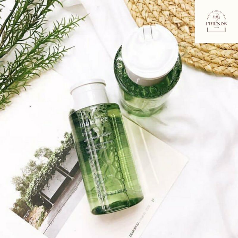 [Hàng Auth] Nước Tẩy Trang Trà Xanh Innisfree Green Tea Cleansing Water 300 ml