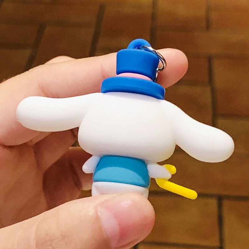 Móc khóa Cute hình THỎ CON treo Balo Túi xách Khóa xe