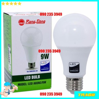 Bóng đèn led bulb 9w rạng đông e27 chipled samsung đsg
