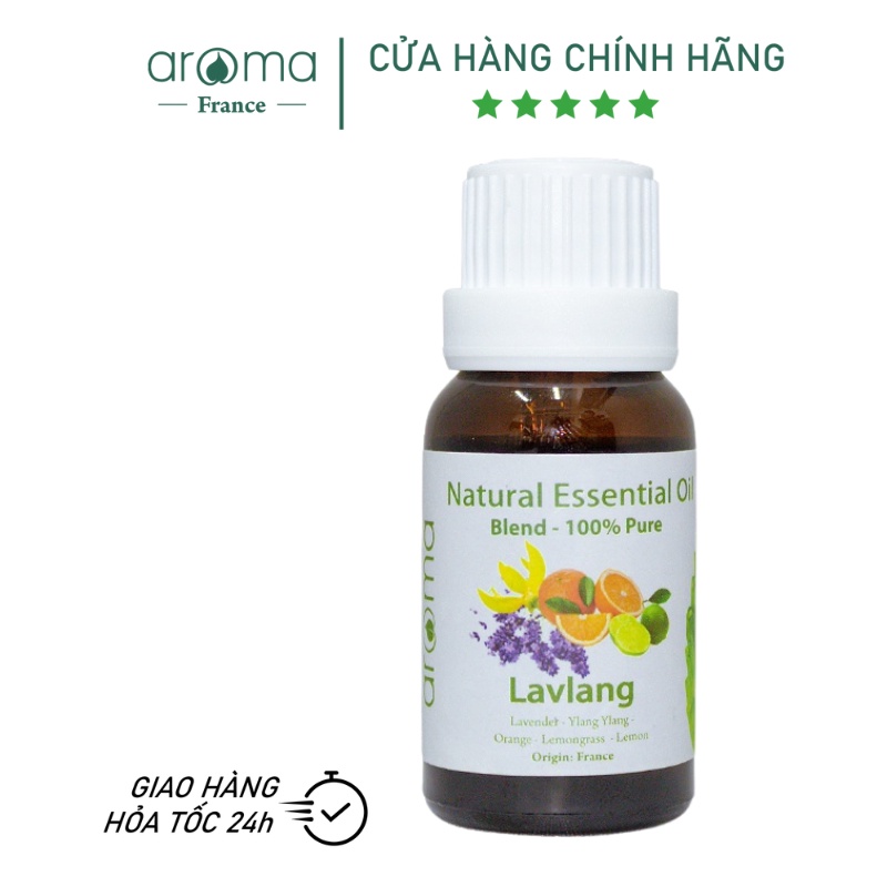 Tinh dầu thiên nhiên AROMA oải hương cam 10ml