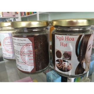 Bột Ngũ Hoa Hạt - Trộn với nước ấm sẽ thành dạng gel,