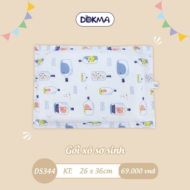 DS344 Gối xô sơ sinh Dokma DS344 (26x36cm) - BonMart