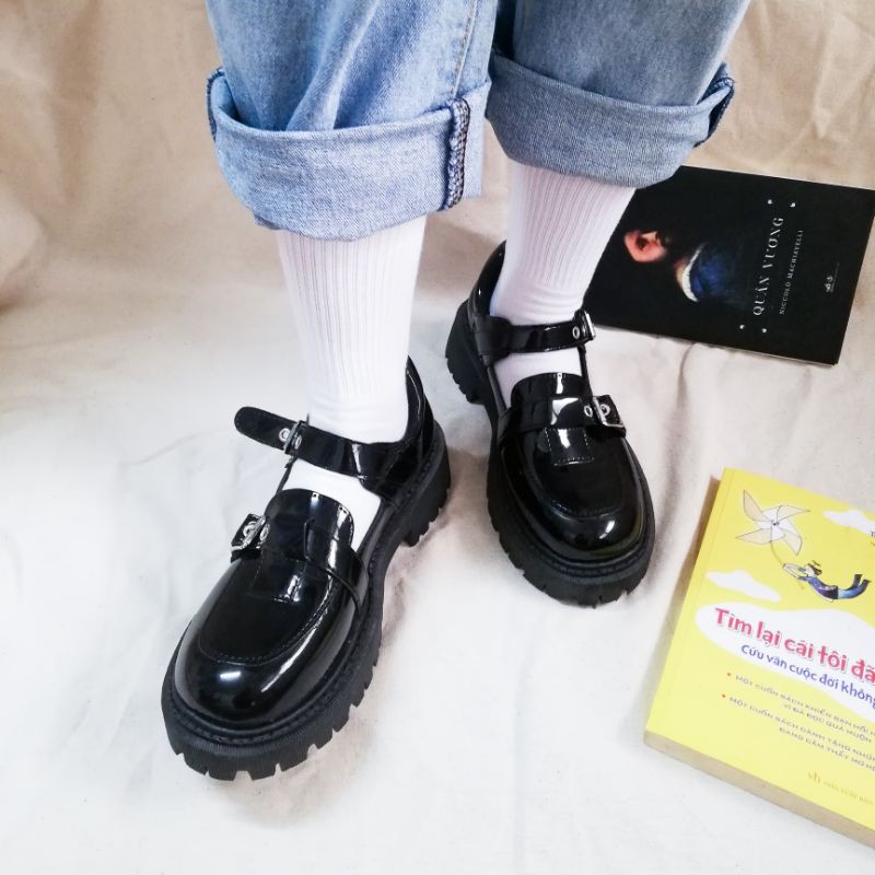 (CÓ SẴN - ẢNH THẬT SHOP CHỤP) Giày Mary Jane Baby shoes 2 quai | BigBuy360 - bigbuy360.vn