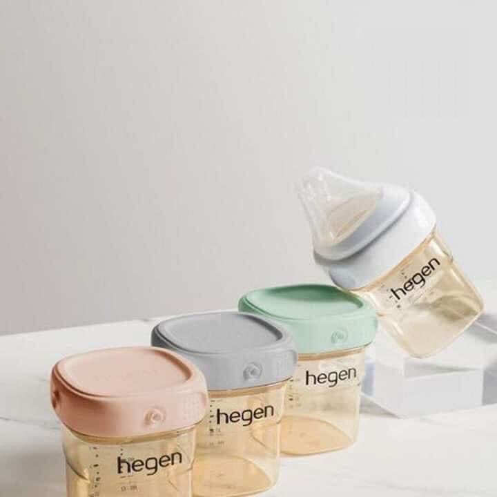 Nắp bình trữ sữa Hegen và thức ăn/ Nắp trữ Hegen chính hãng