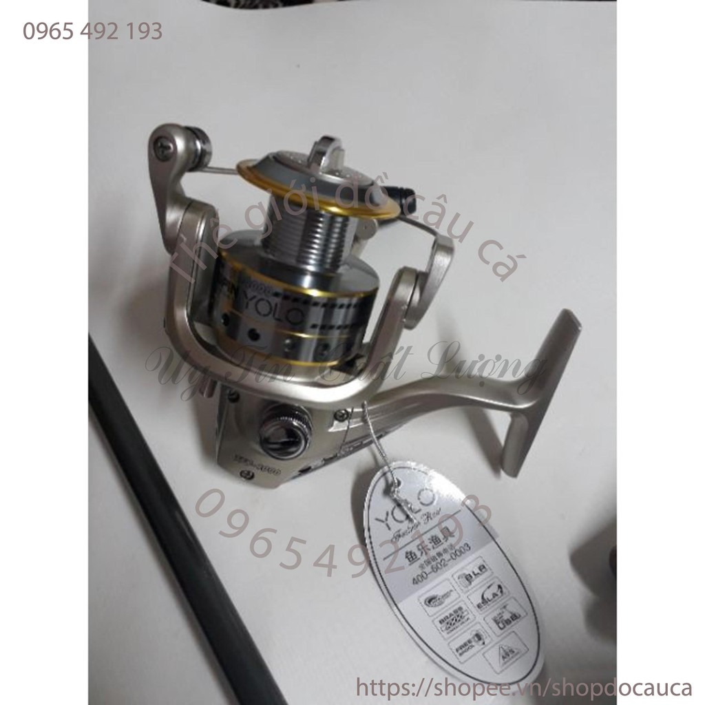 Com bo 2 bô cân đặc 2 khuc và máy yolo kem cước 4 con cá tăng kèm phụ kiện ( rẻ vô địch )