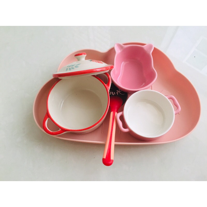 sét bát sứ ăn dặm cho bé