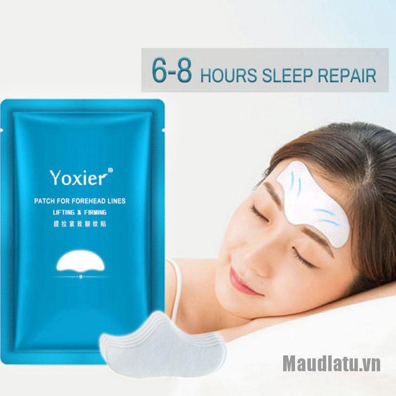 OneMetert☀10Pcs Forehead Line Removal Patch Anti Wrinkle Firming Mask Frown Anti-Aging