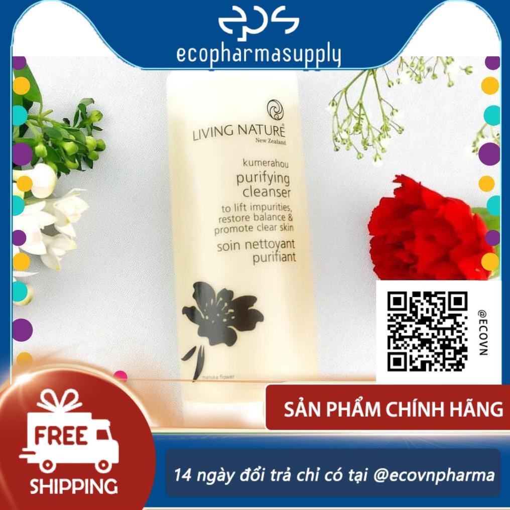 [Hỏa tốc] Sữa rửa mặt làm sạch sâu Living Nature Purifying Cleanser 100ml/120ml