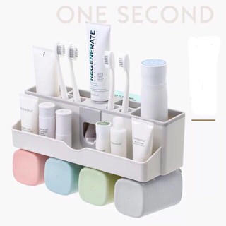 BỘ TỰ NHẢ KEM ĐÁNH RĂNG TỰ ĐỘNG LÚA MẠCH 2,3,4 CỐC THÔNG MINH.GIÁ ĐỂ SỬA RỬA MẶT,CÁC DỤNG CỤ VỆ SINH CÁ NHÂN ĐA NĂNG