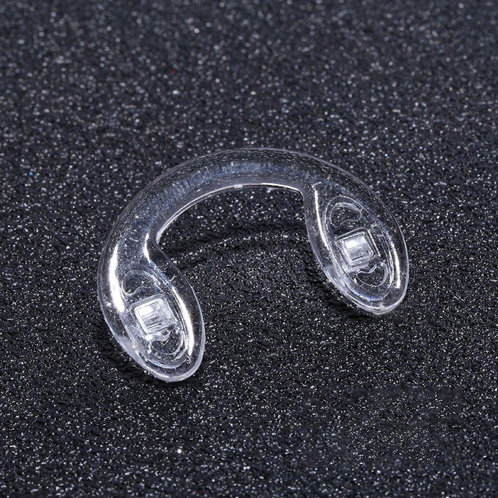 Set 5 Miếng Đệm Mắt Kính Bằng Silicon Trong Suốt Hình Chữ U Dành Cho Trẻ Em