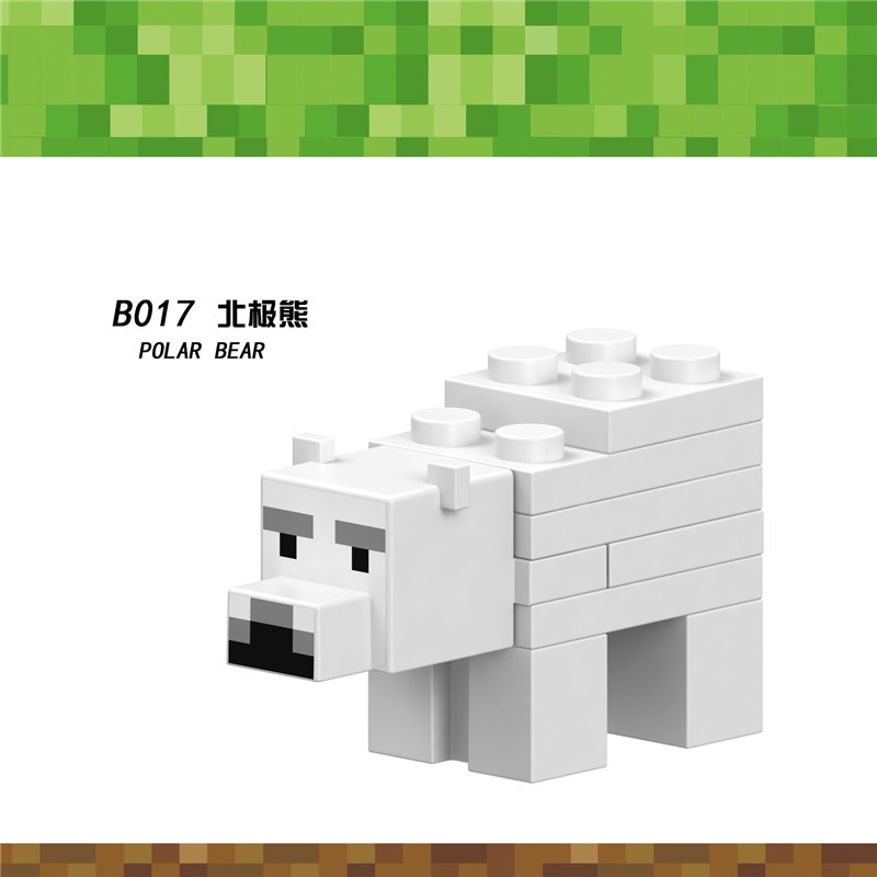 Bộ Đồ Chơi Lắp Ráp Lego Minecraft Cho Bé