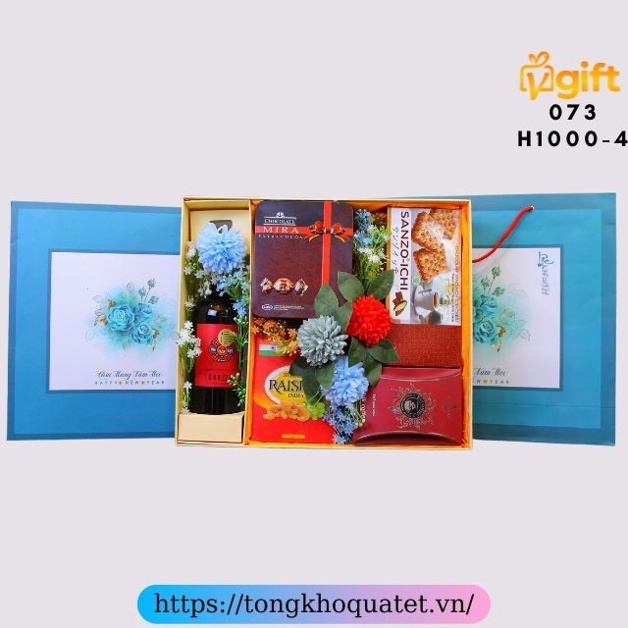 Hộp Quà Tết Mẫu Hộp 1000 - 1200 ( 7 Hộp Quà Tết ) | BigBuy360 - bigbuy360.vn