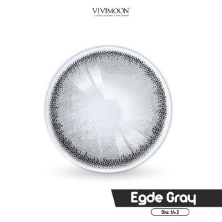 Lens Mắt Cận Màu Xám Edge Gray - Kính Áp Tròng Cận Vivimoon 14.2 mm