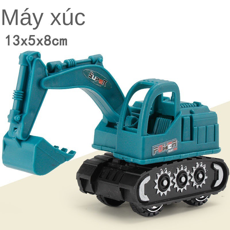 Bộ ô tô đồ chơi trẻ em, máy xúc, xe chở rác, cứu hỏa, tô, cho bé trai 3-6 tuổi