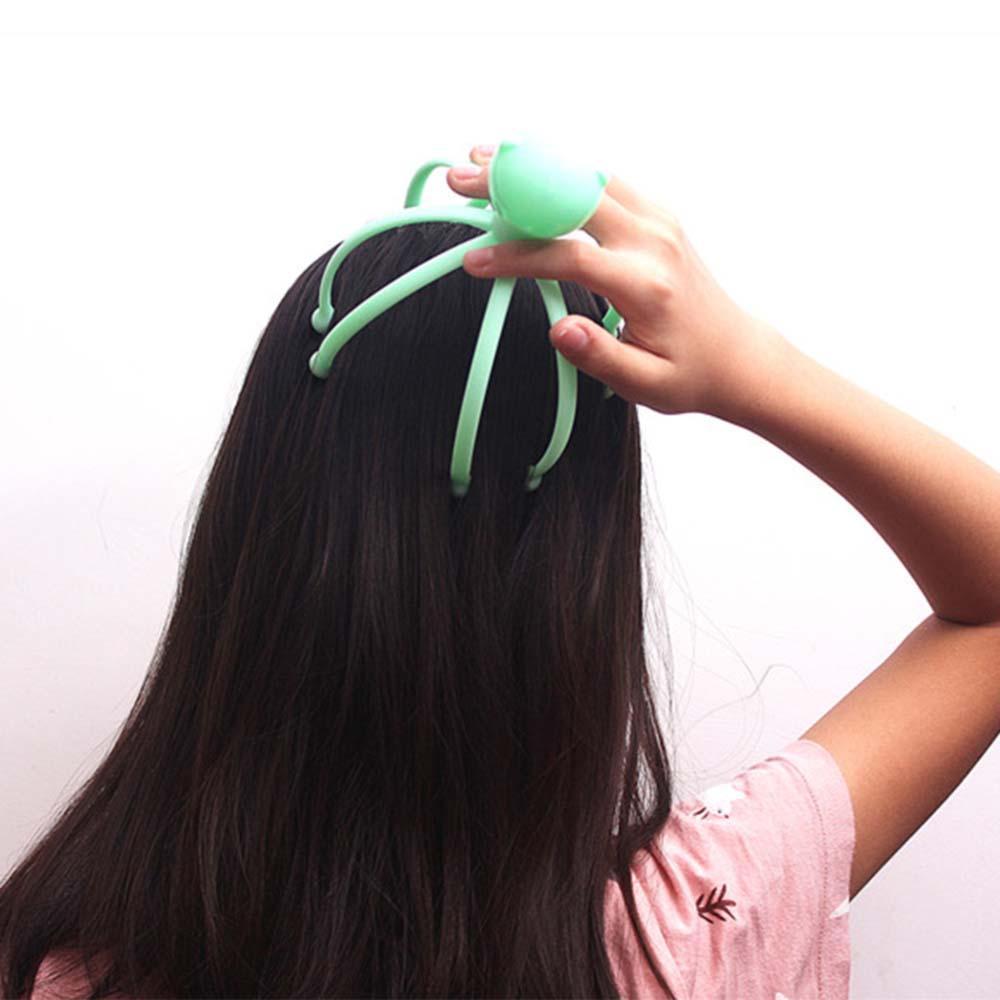 AROMA 1 Lược Chải Tóc Mát Xa Da Đầu Hình Bạch Tuộc Giúp Giảm Căng Thẳng