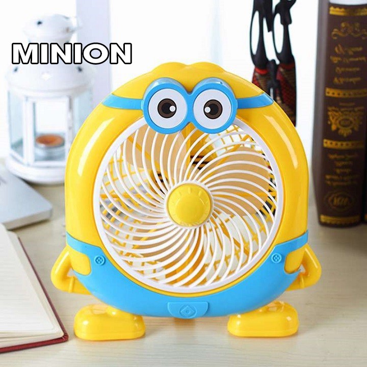 Thanh lý Quạt Điện Mini 3 Cánh Để Bàn Hình Minion Và Các Con Thú Ngộ Nghĩnh, Gió Mát cho bé (Loại Tốt) | BigBuy360 - bigbuy360.vn
