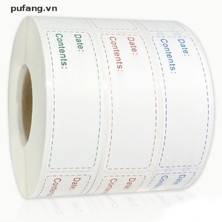 Cuộn 150 nhãn dán thực phẩm trong tủ lạnh
